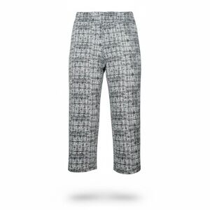 Roz & Ali Cropped Trousers Black & White Size 12